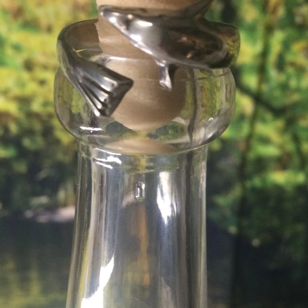 925 SILVER DOLPHIN  RING